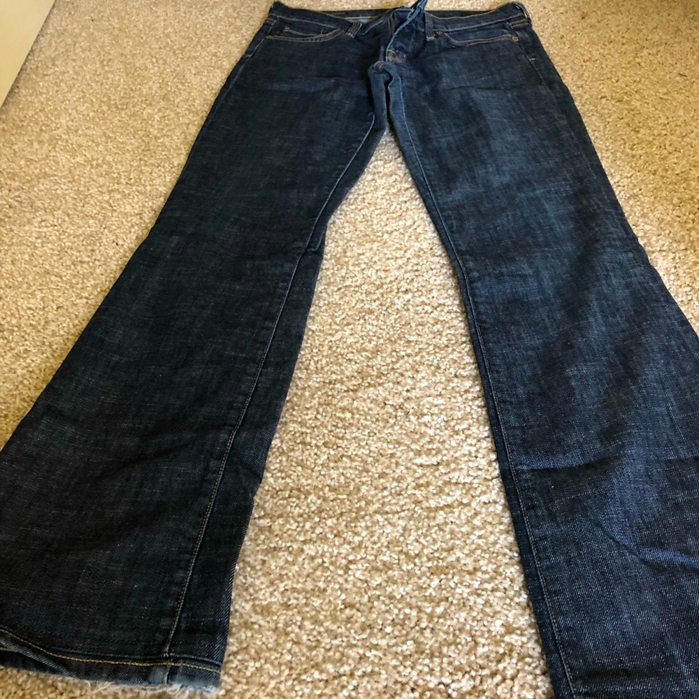 COH Jeans. Size 29 with 31.5 inseam. Denim is rich and dark.